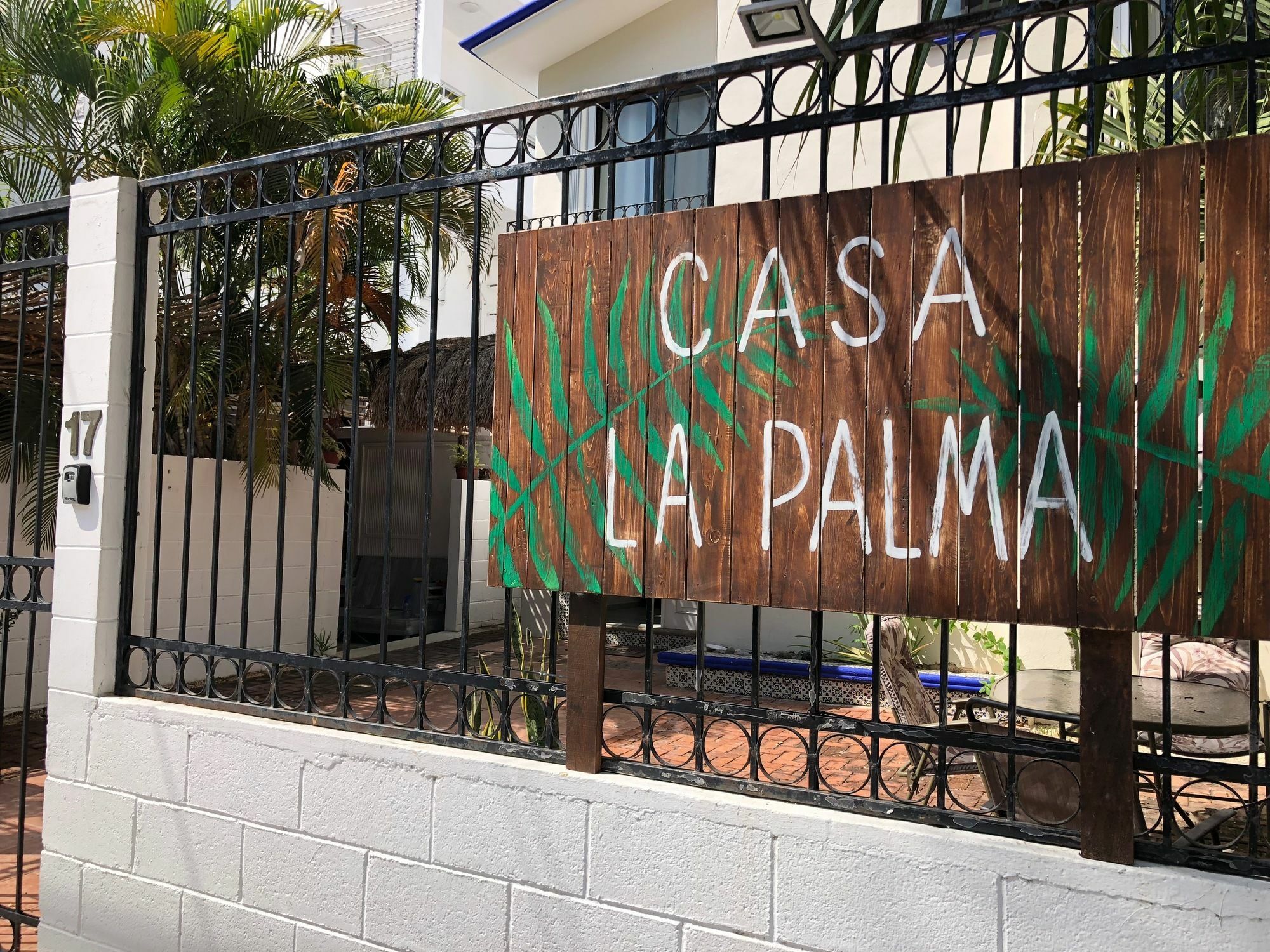 Casa La Palma B&B Playa del Carmen Bagian luar foto